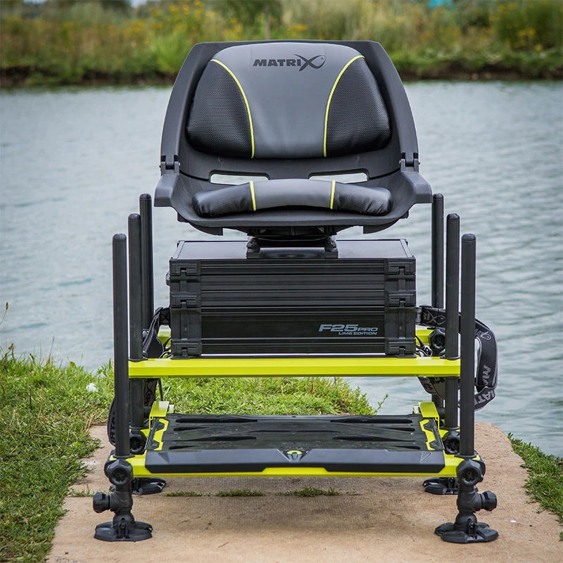 Matrix F25 Pro Swivel Seatbox Lime Edition